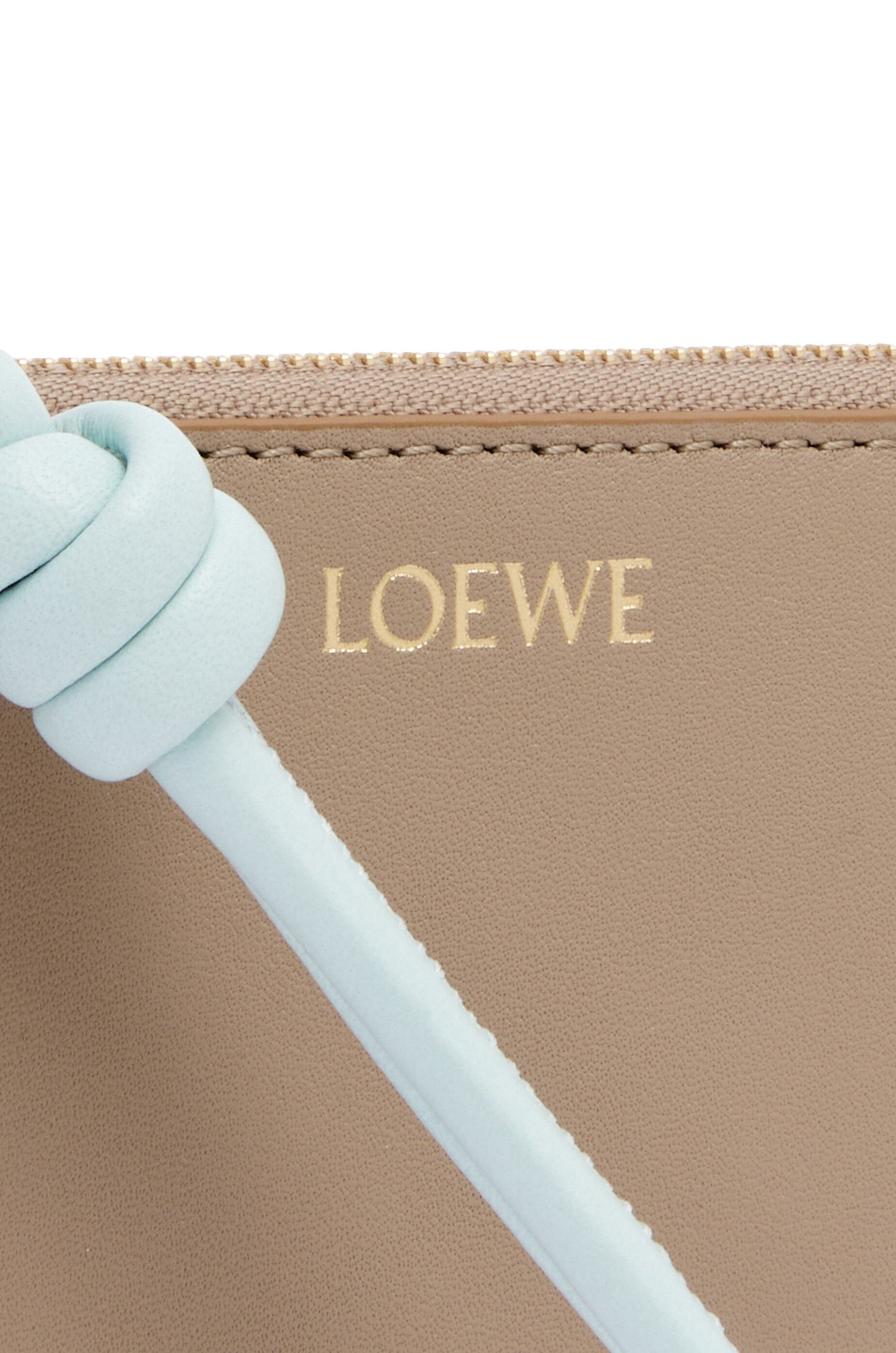Knot coin cardholder in shiny nappa calfskin - 4