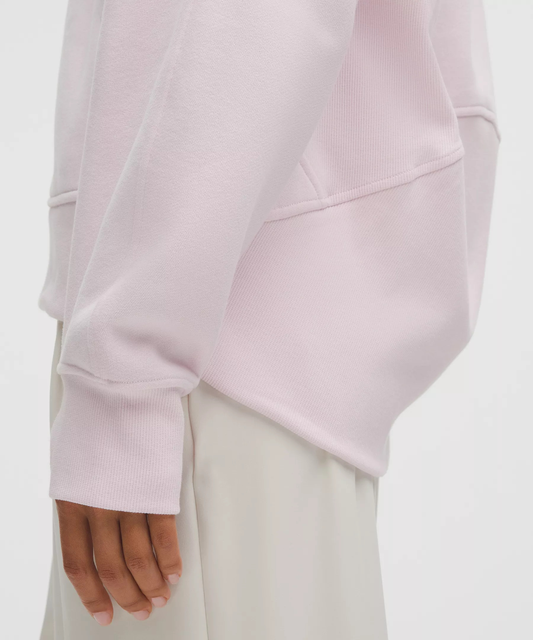 Scuba Oversized Half-Zip Hoodie *Long - 7