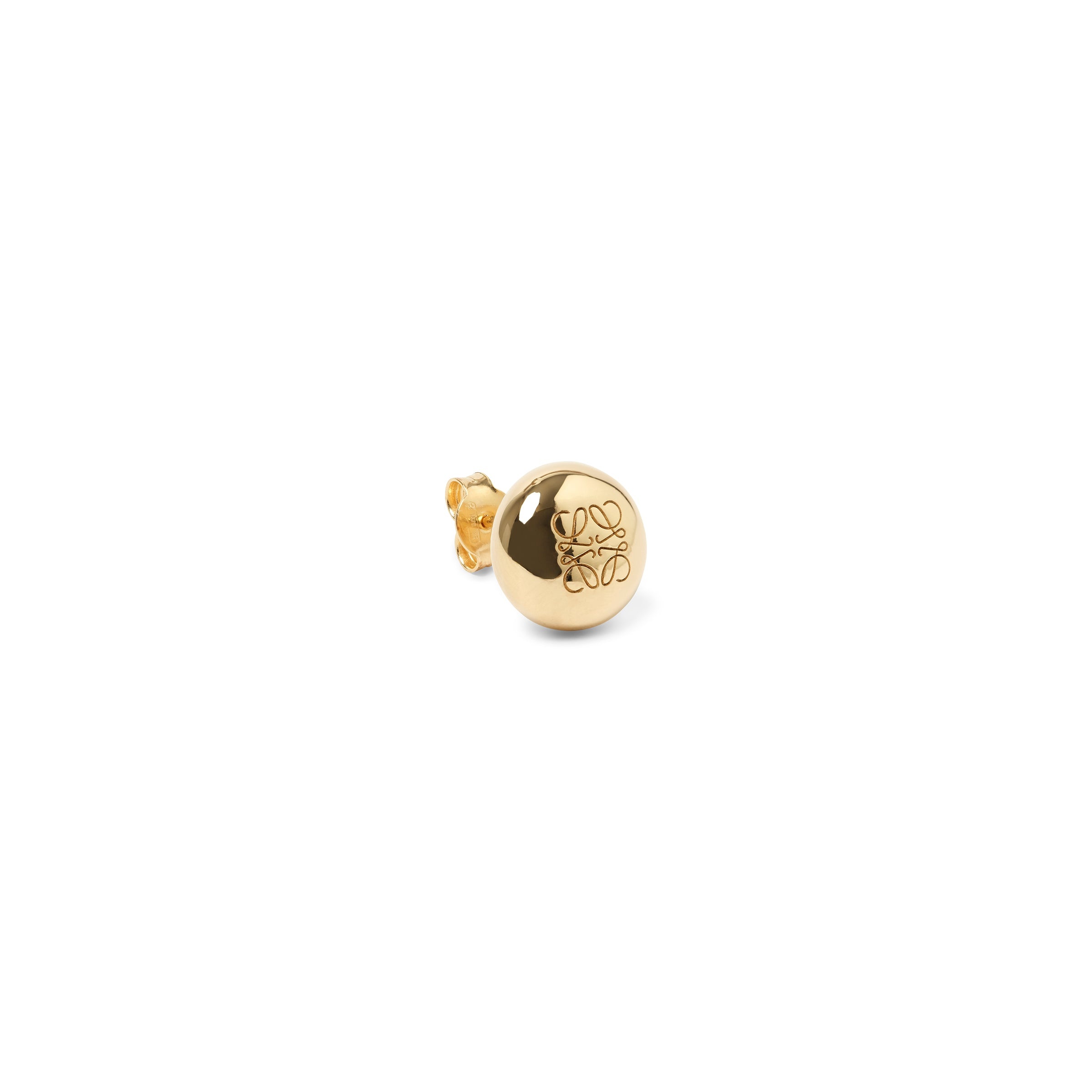 Loewe Anagram Pebble Stud Earrings in Gold | marais | REVERSIBLE