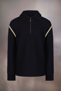 Maison Margiela Elbow patch sweater | REVERSIBLE