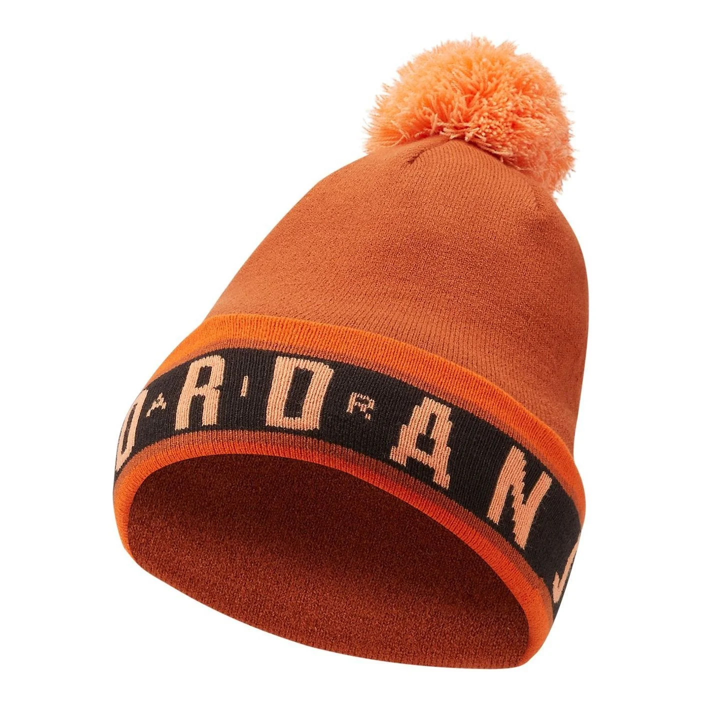 Air Jordan Cuffed Pom Beanie 'Orange' CK1264-246 - 1