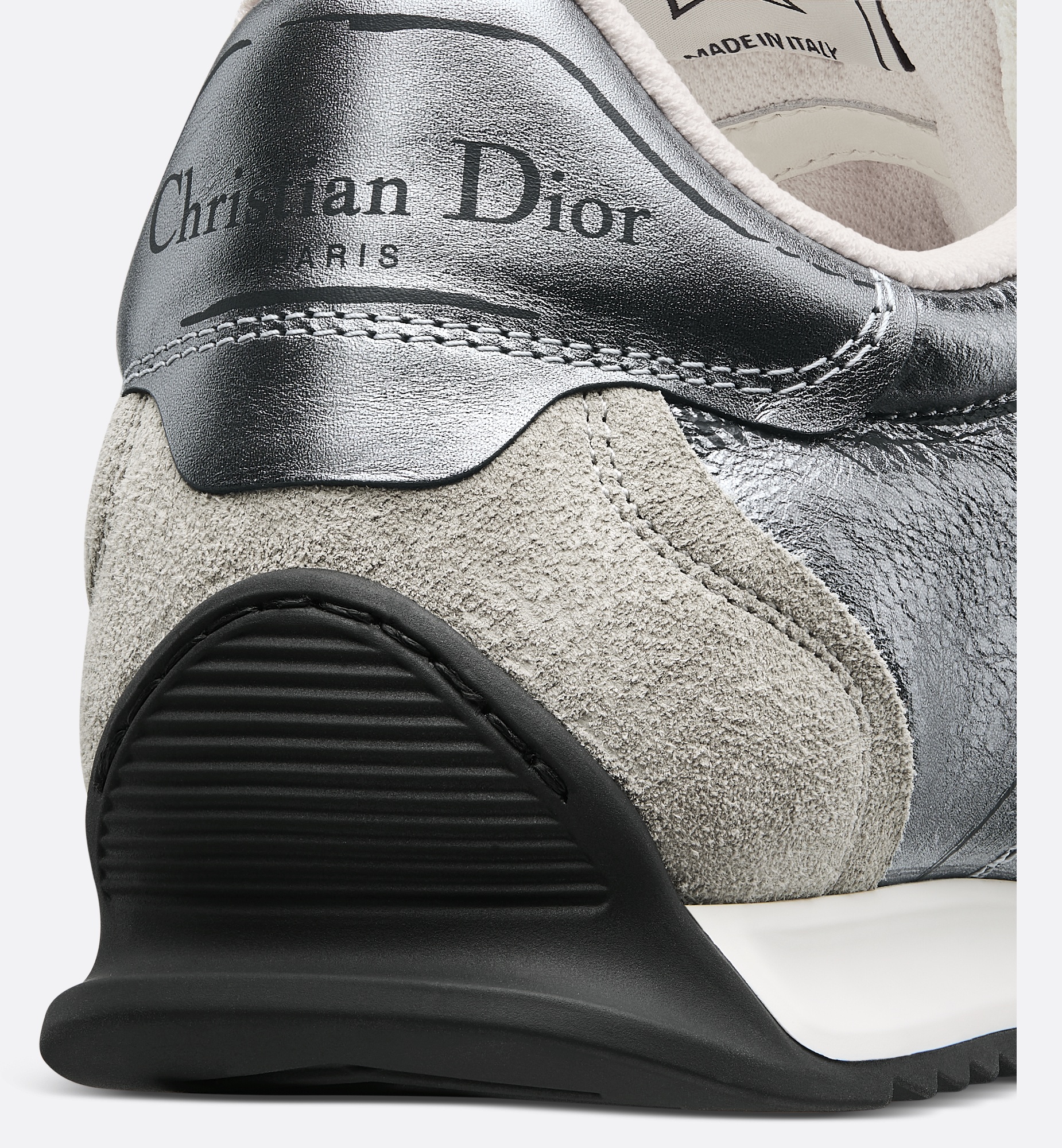 【煌めくシルバー☆】Dior D-Sketch スニーカー 8795-2064-