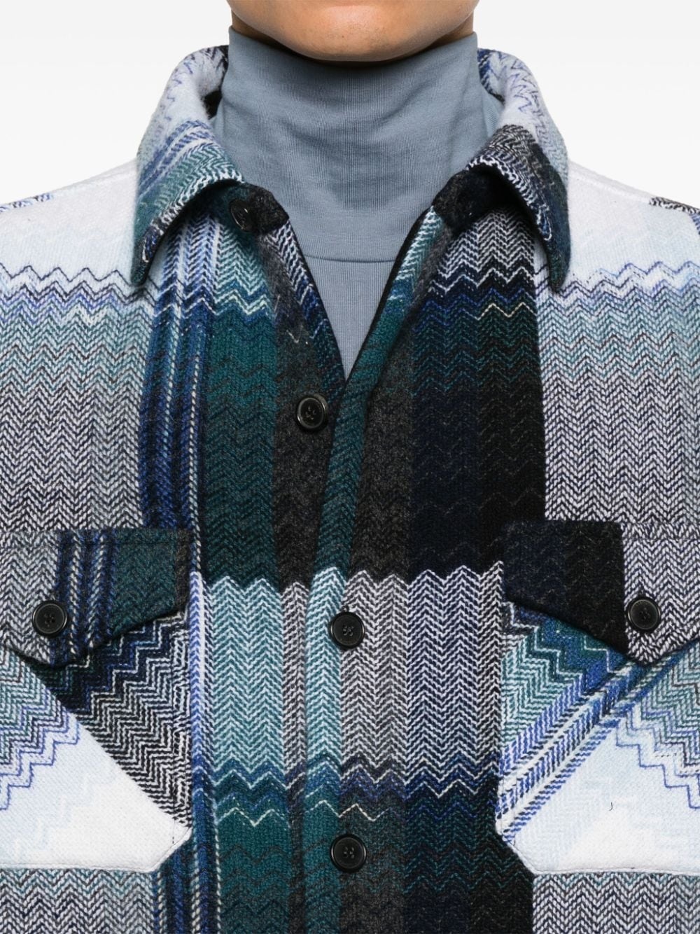 checked shirt - 5