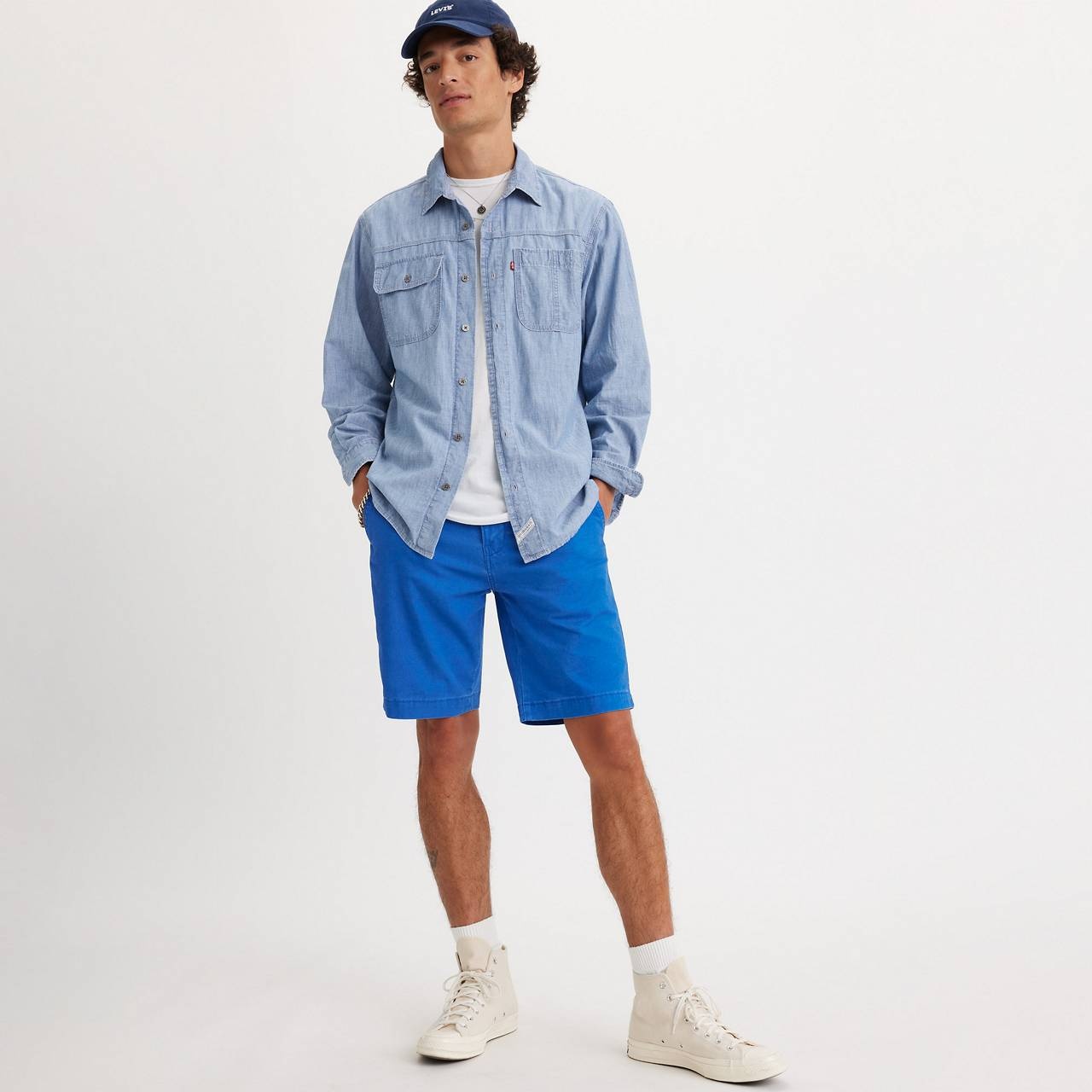 LEVI'S® XX CHINO STANDARD TAPER FIT MEN'S SHORTS - 3