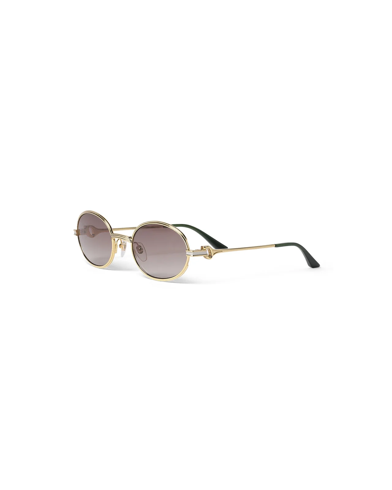 Grey & Gold The Hero Sunglasses | Casablanca Paris - 1