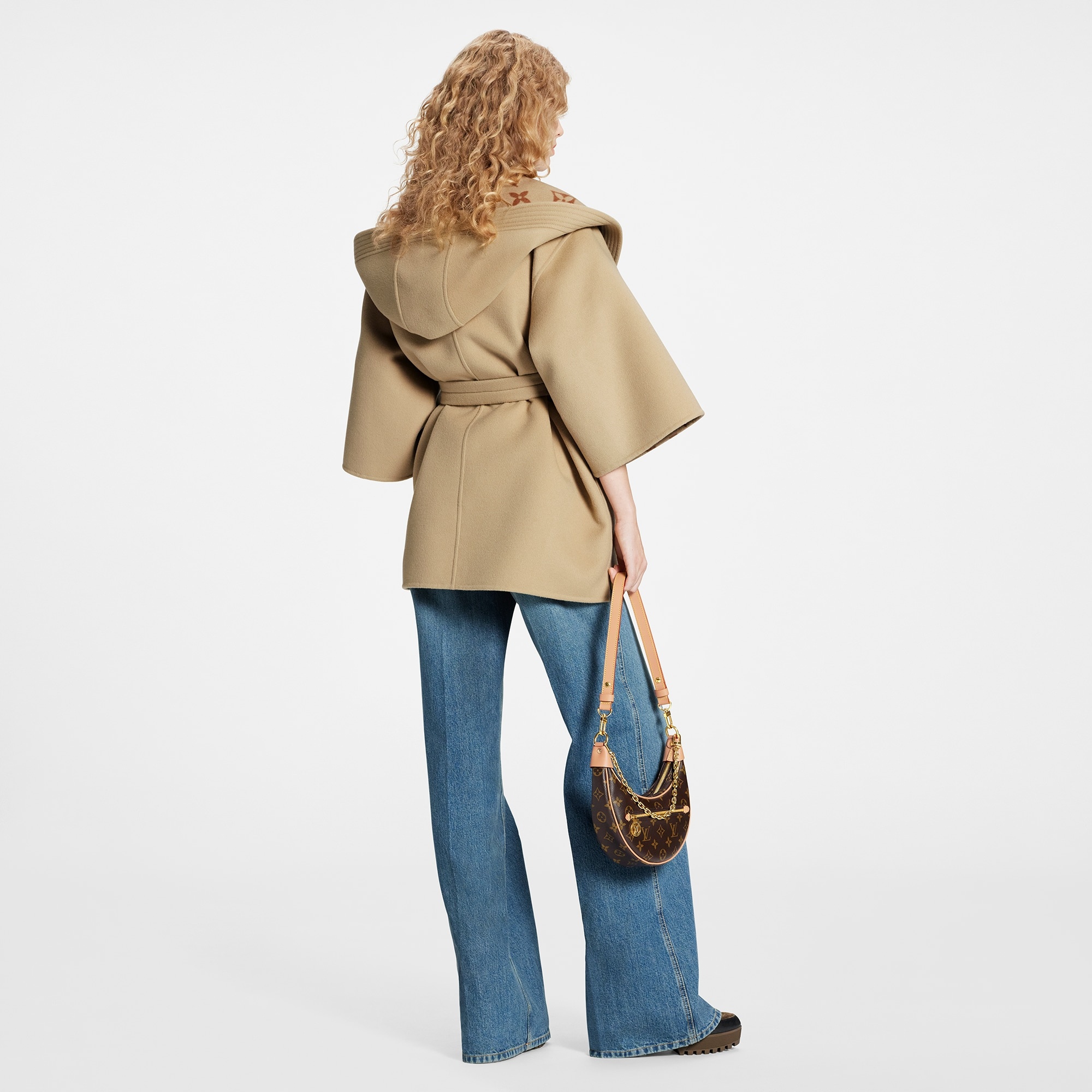 Signature Hooded Wrap Robe Coat - 3
