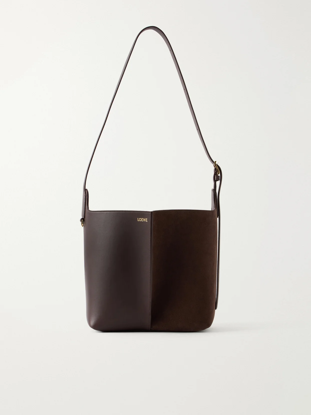 Bilbao Suede And Leather Tote - 1