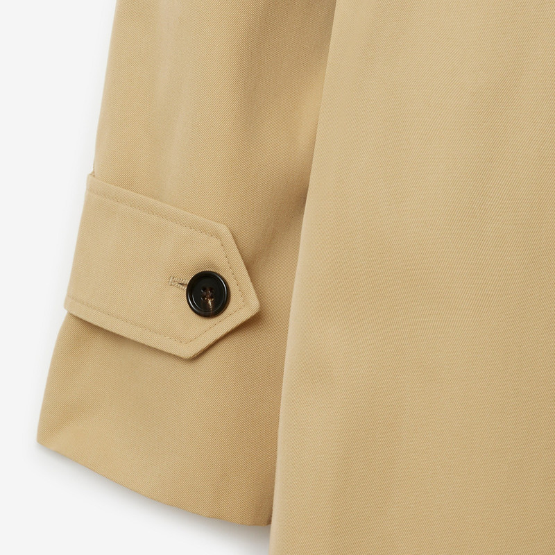 Long Cotton Blend Car Coat 6