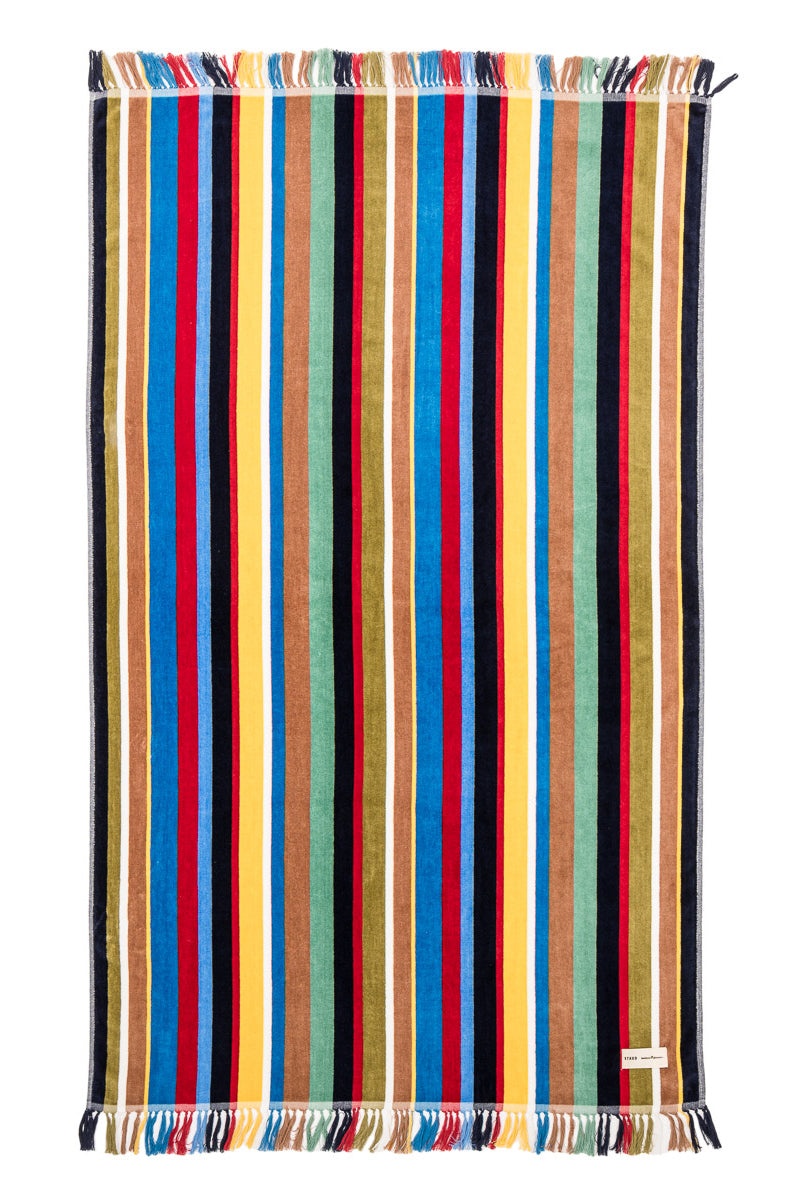 STAUD BEACH TOWEL MARKET STRIPE - 3