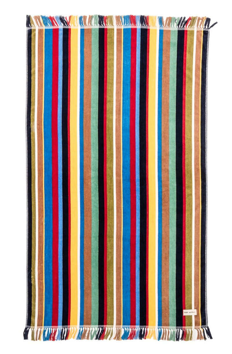 STAUD BEACH TOWEL MARKET STRIPE 3