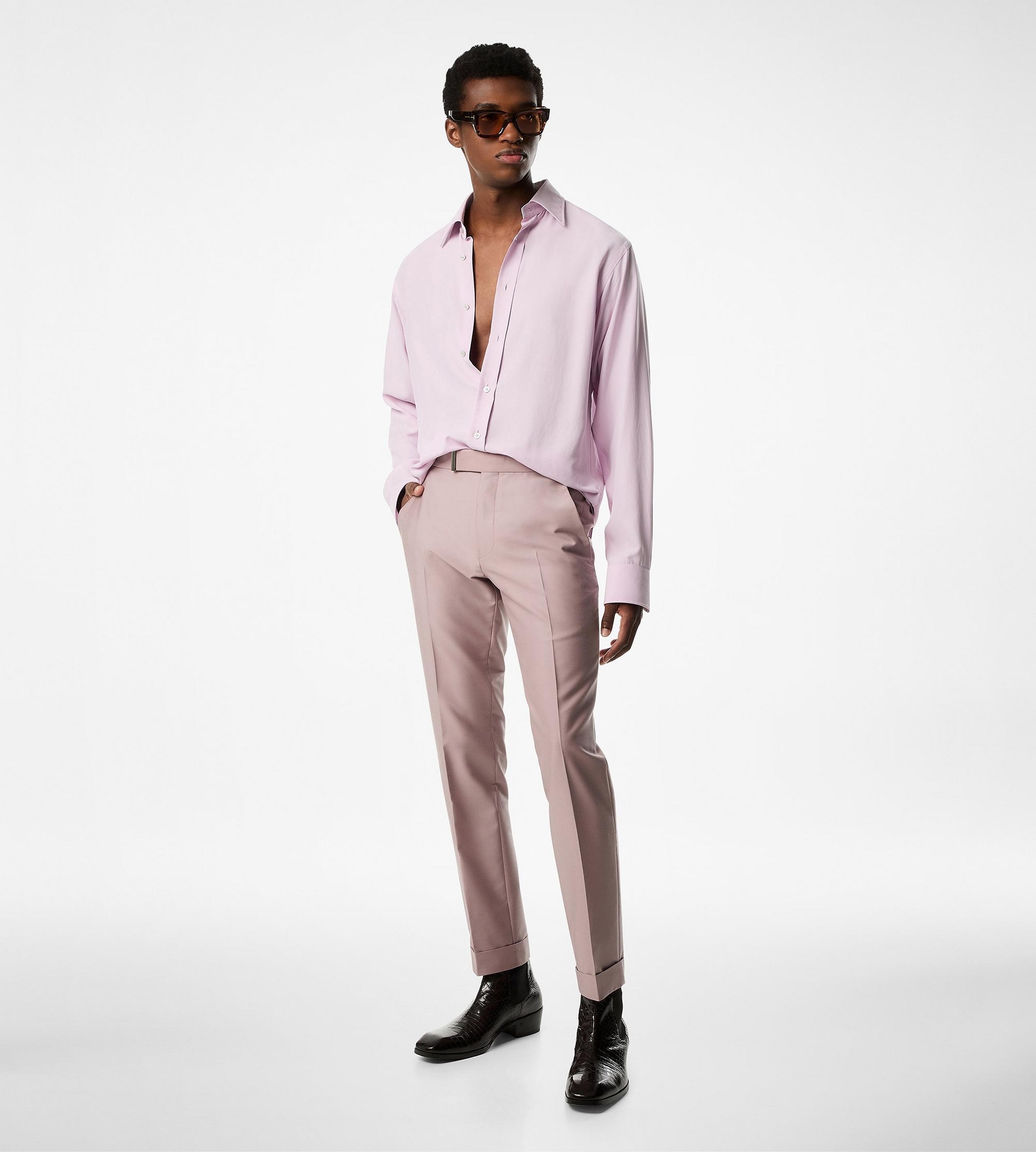 FLUID SILK SLIM FIT SHIRT - 2