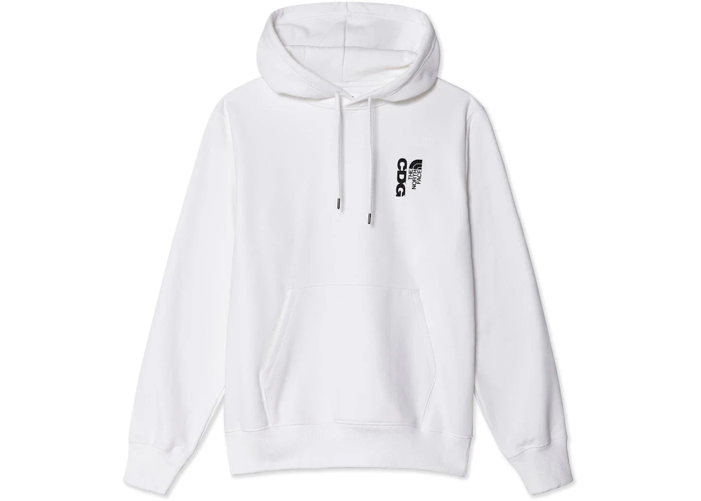 CDG The North Face Icon Hoodie White - 1