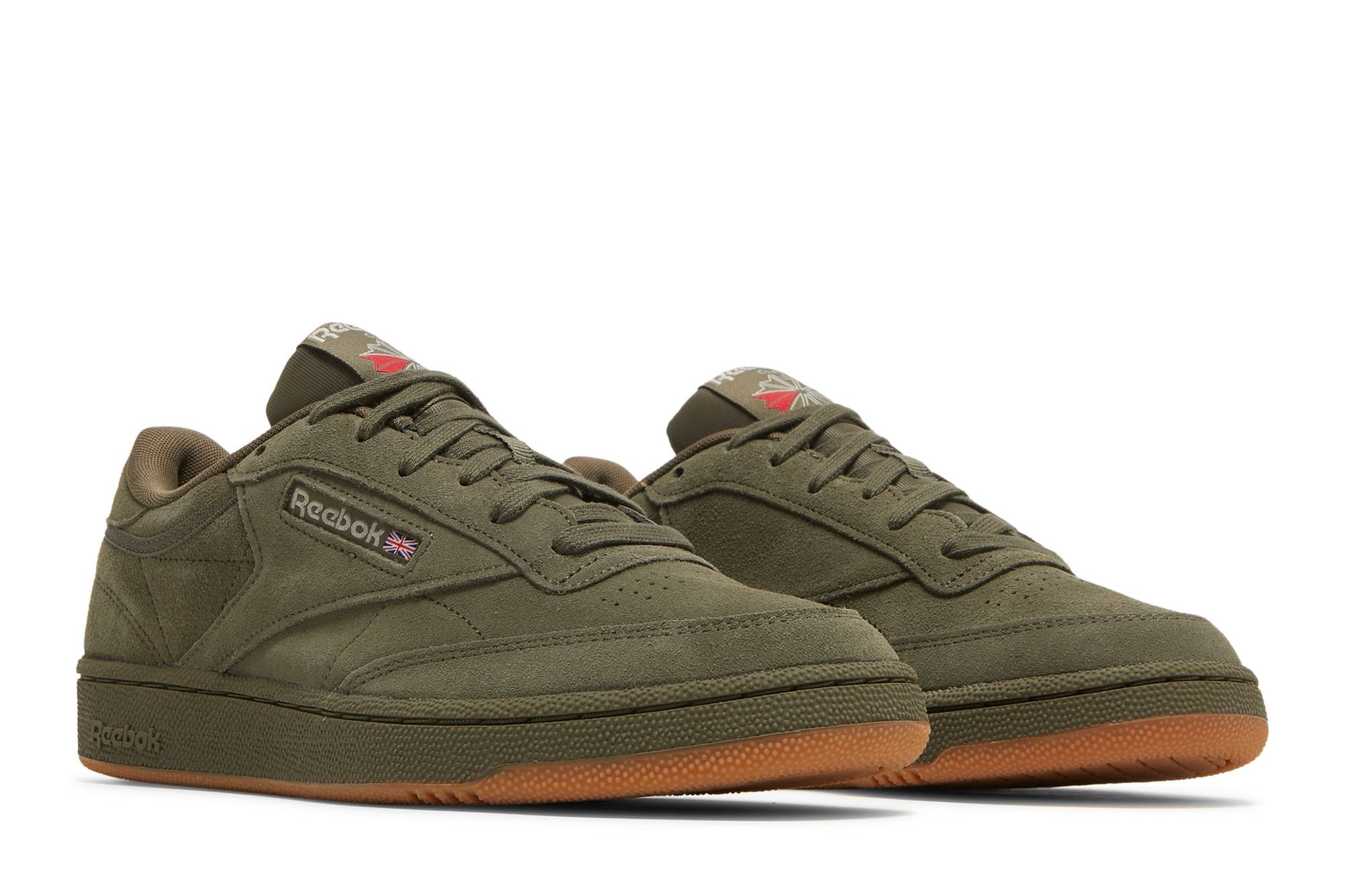 Reebok club green clearance