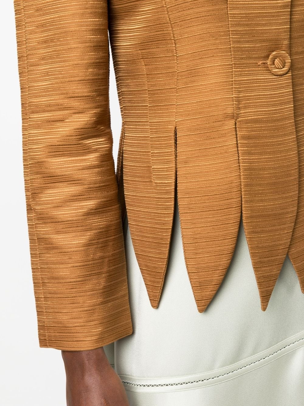 Wade ribbed satin jacket - 5