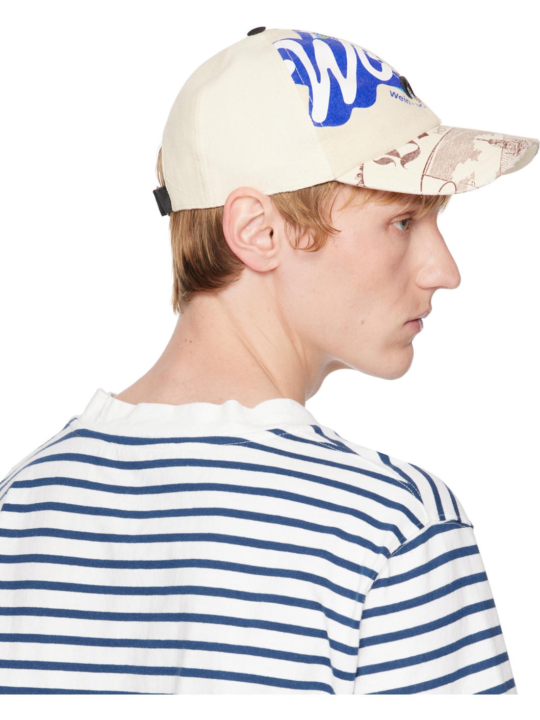 Beige Regenerated Tote Bags Baseball Cap - 3