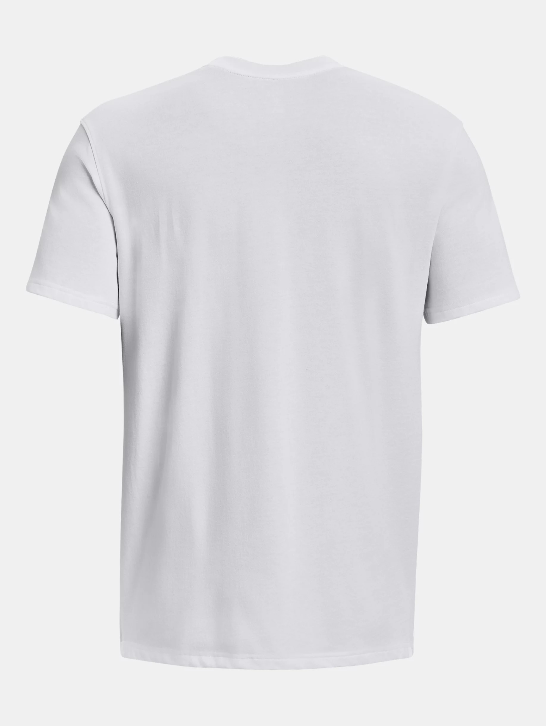 Men's UA Logo Embroidered Heavyweight Short Sleeve - 3