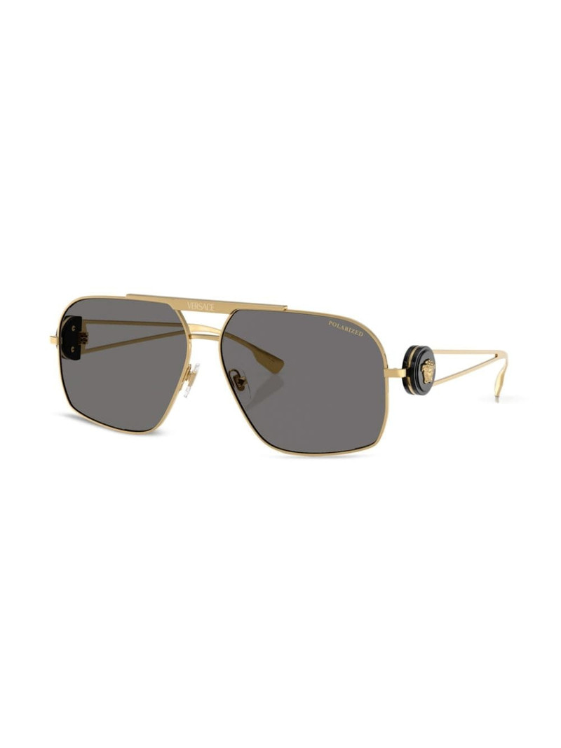VERSACE Medusa pilot-frame sunglasses outlook