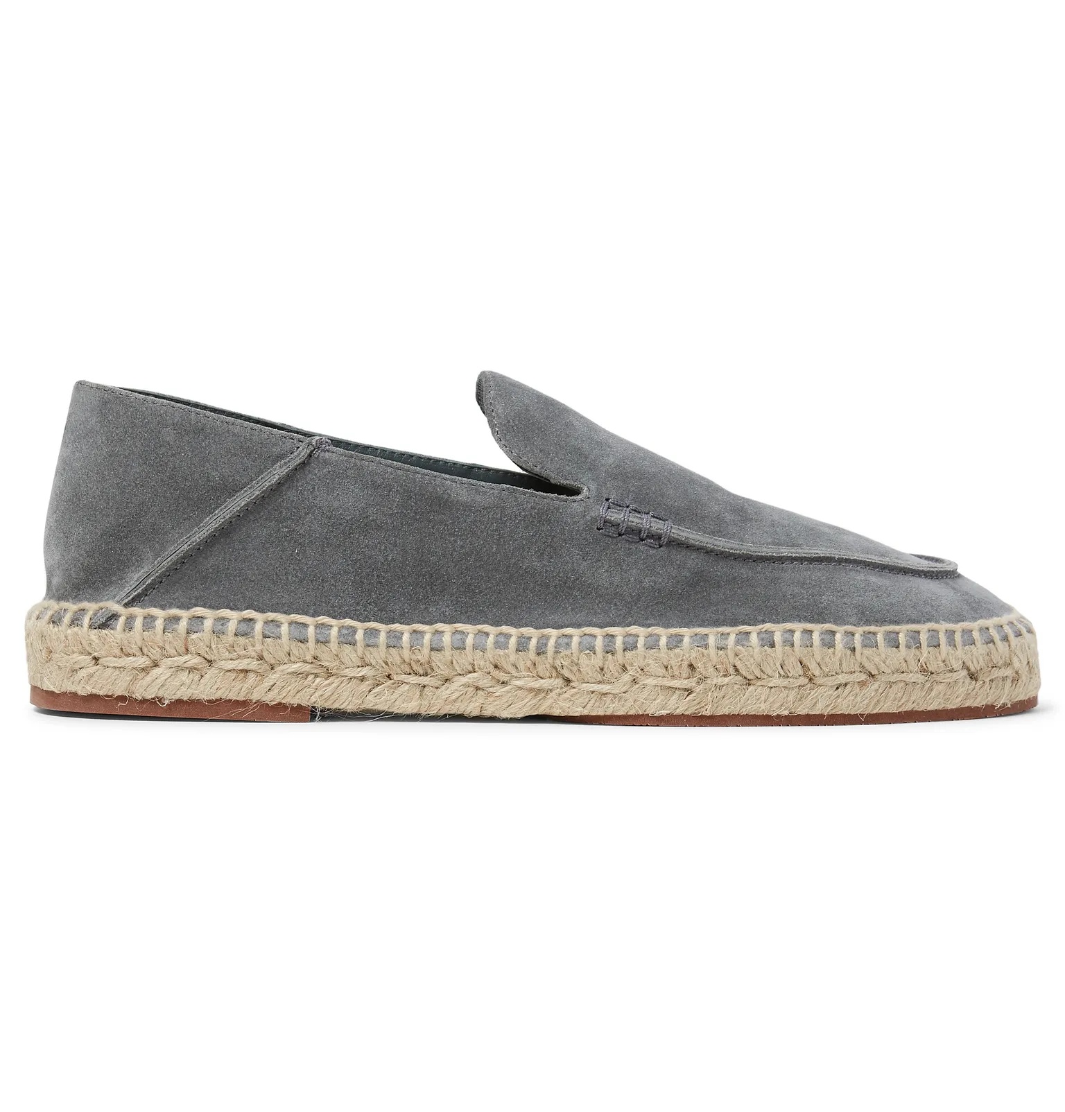 Seaside Walk Collapsible-Heel Suede Espadrilles - 1