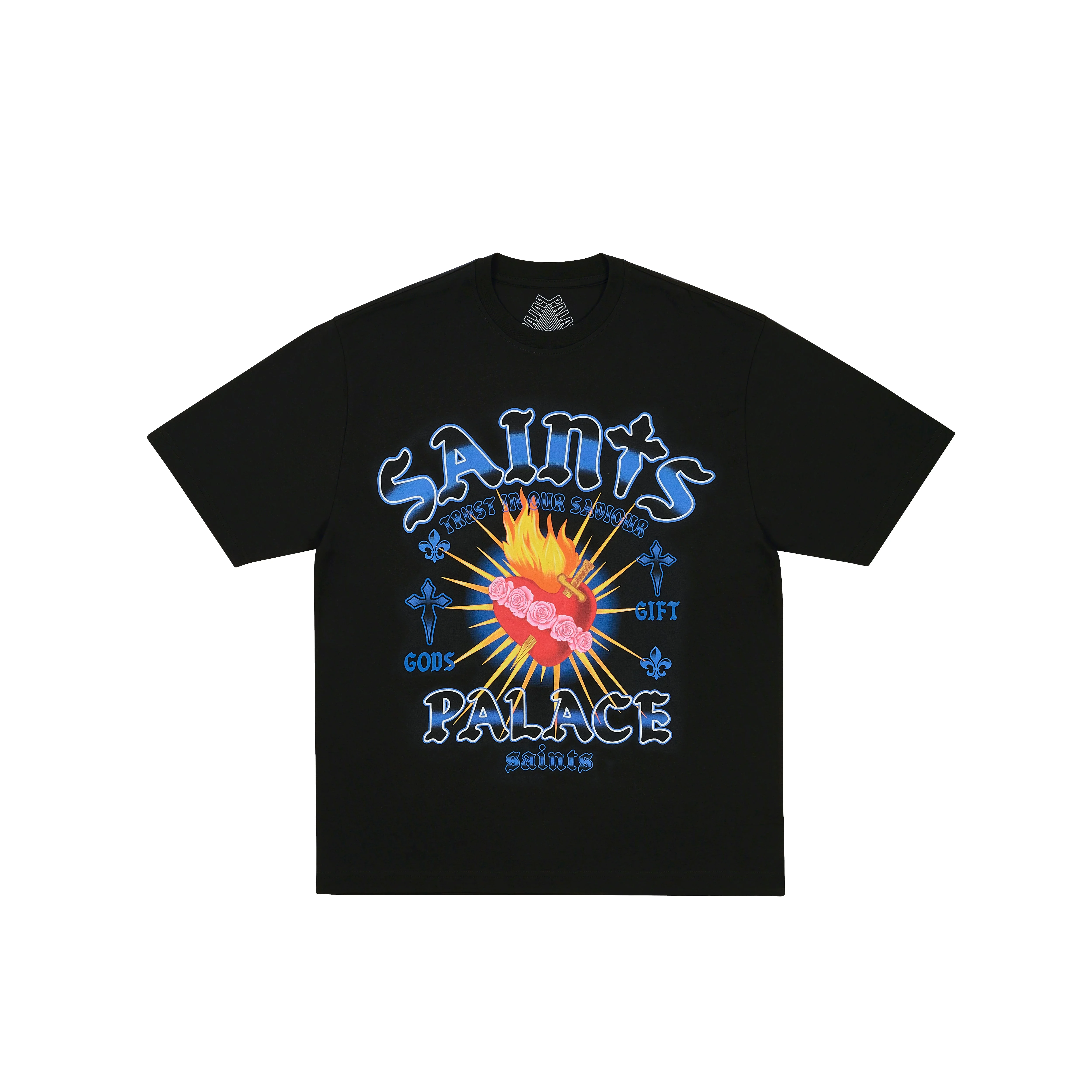 GODS GIFT T-SHIRT BLACK - 1