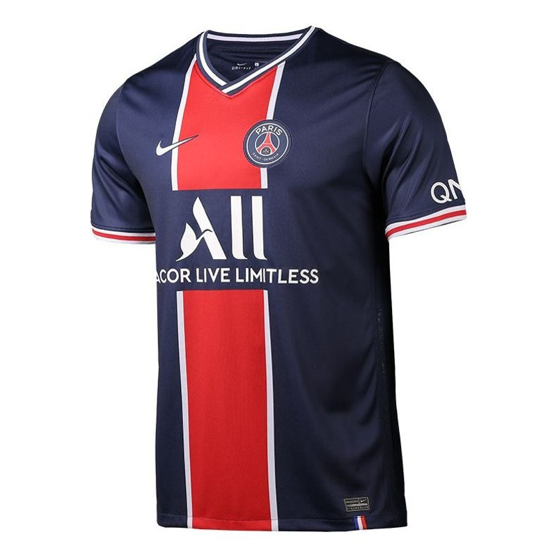 Nike Psg Paris 독일 홈 저지 짧은 소매 남성 블루 CD4242-411 - 1