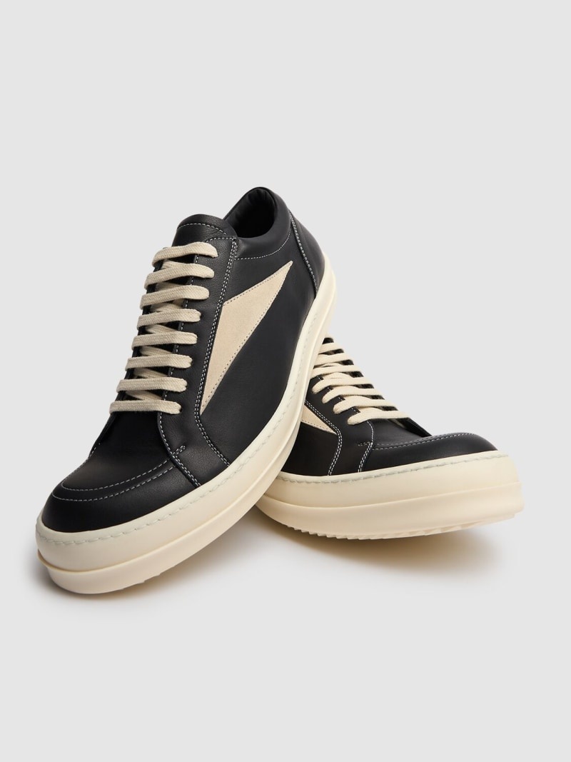 Bumper vintage leather sneakers - 3