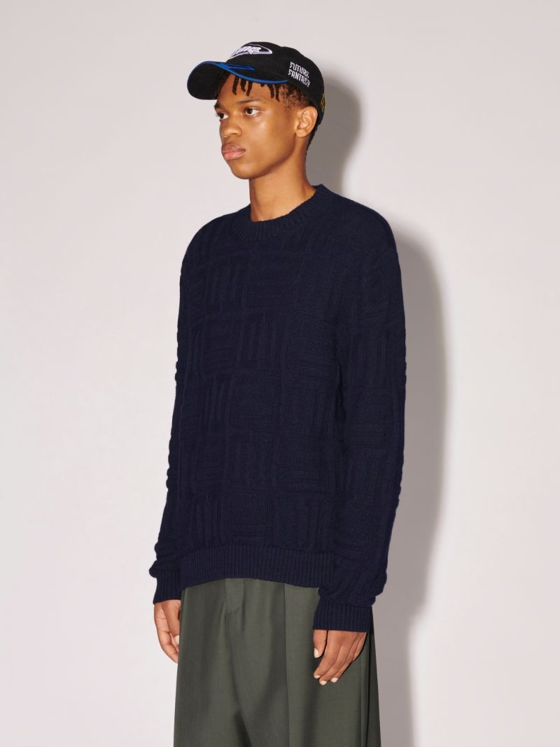 Monogram Knit Sweater - 7