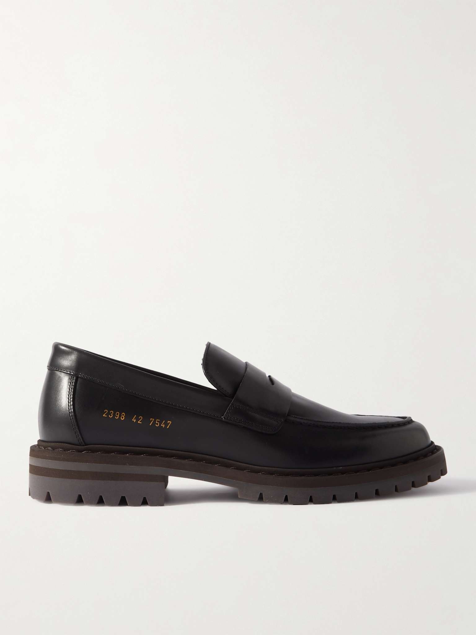 Leather Penny Loafers - 1