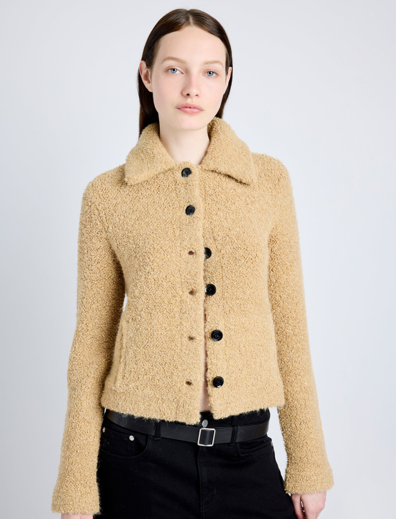 Sylvie Jacket in Loop Boucle Knit 6