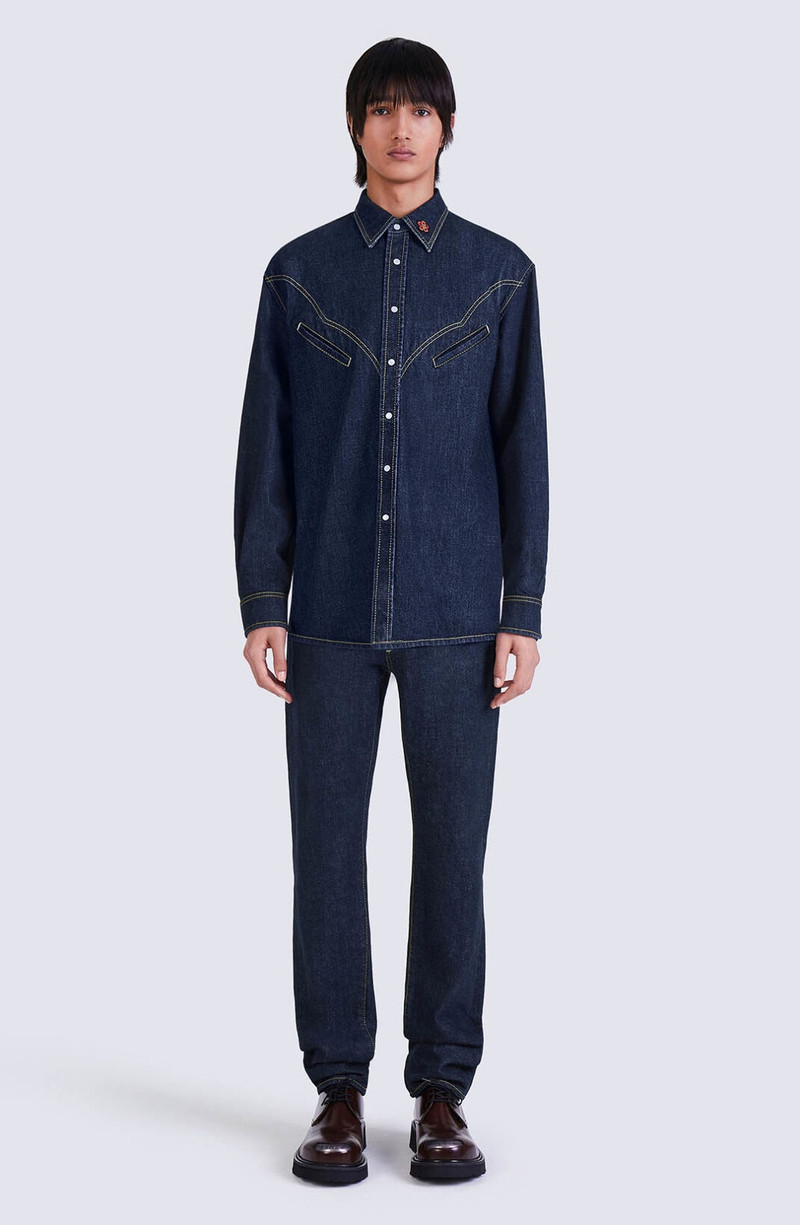 Denim western shirt 7