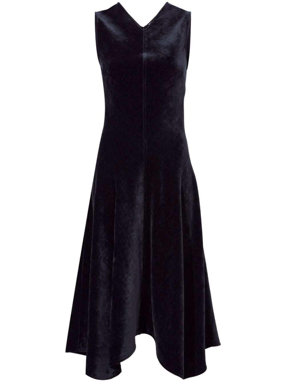 Layla chenille asymmetric dress - 1