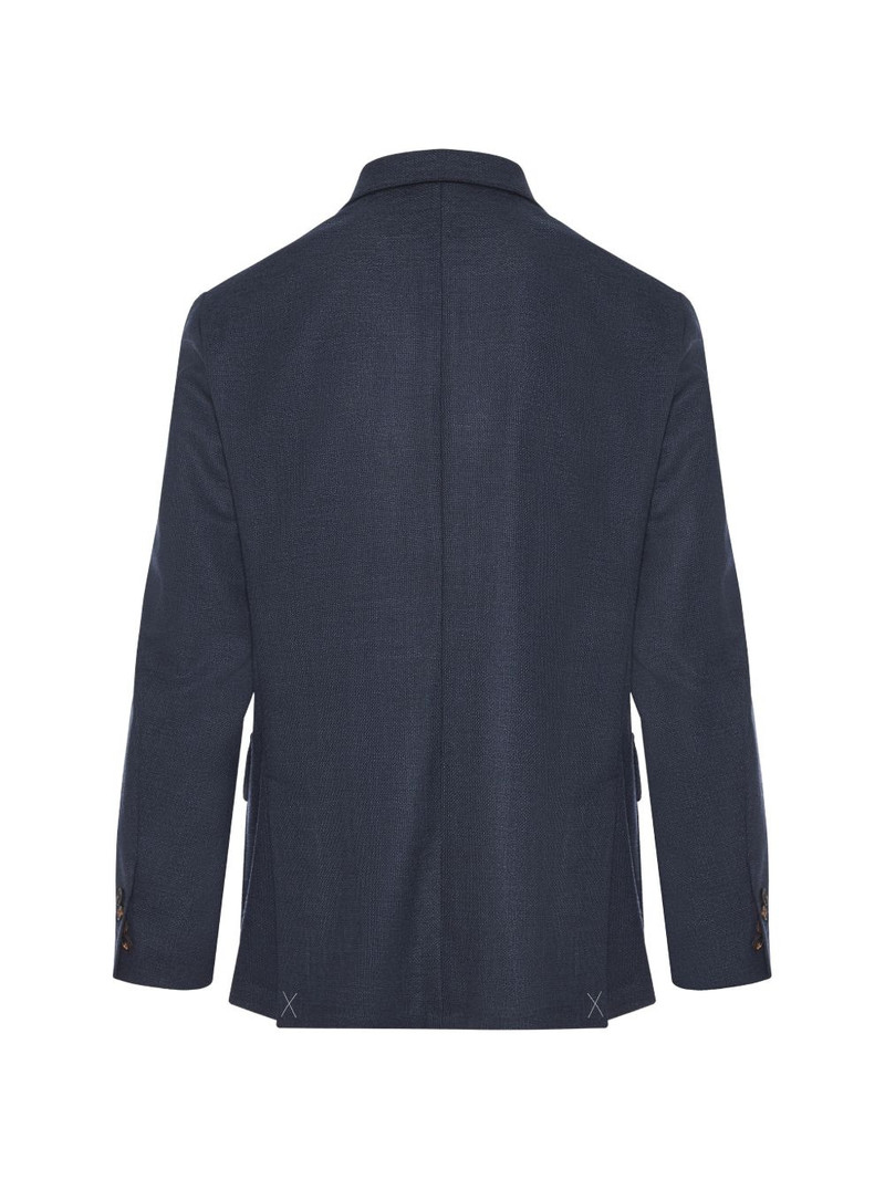 CORNELIANI textured blazer outlook