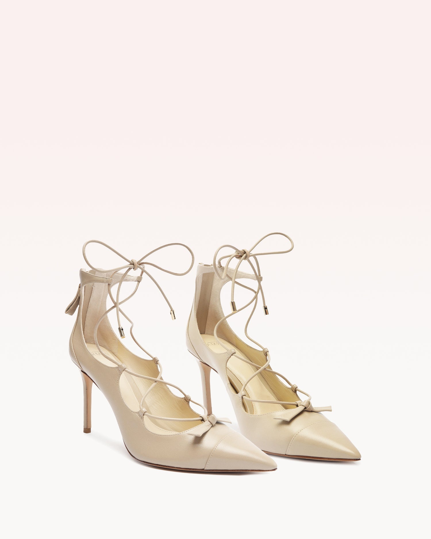 SLIM CLARITA LACE UP PUMP - 3