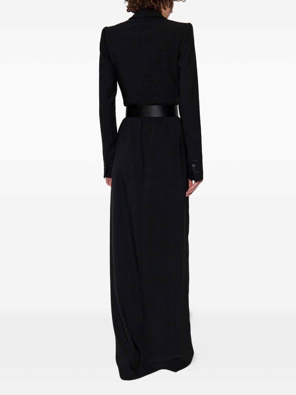 tailored maxi dress - 4