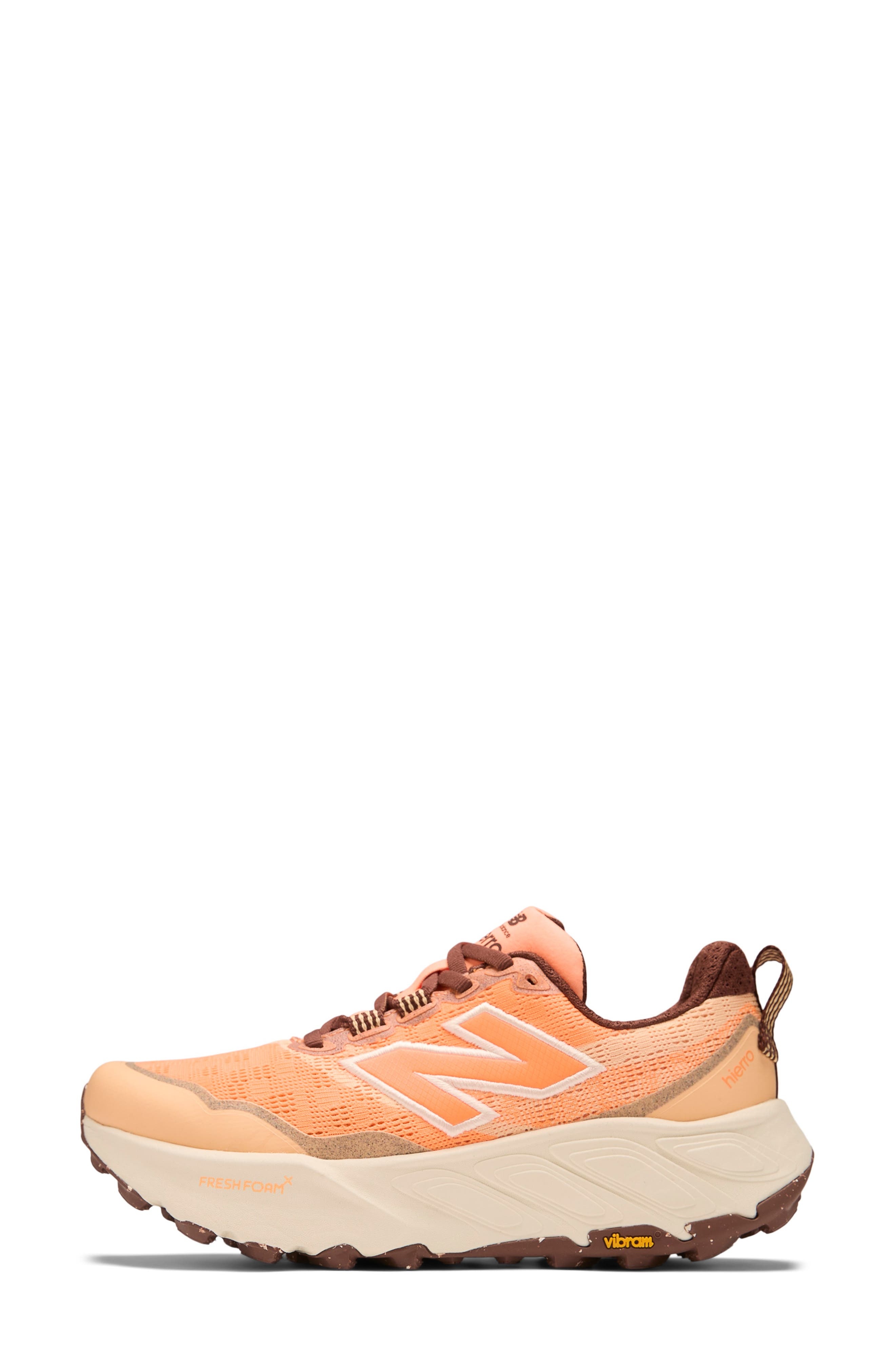 New Balance Fresh Foam X Hierro v9 Trail Running Shoe in Hot Mango/Peach Blossom at Nordstrom - 5