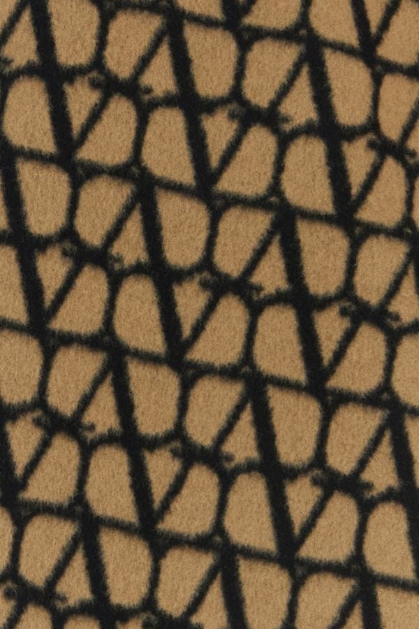 Black wool blend coat - 4