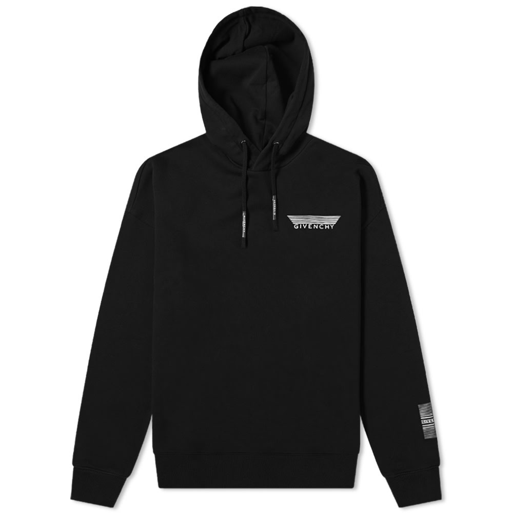 Givenchy Taped Back Logo Hoody - 1