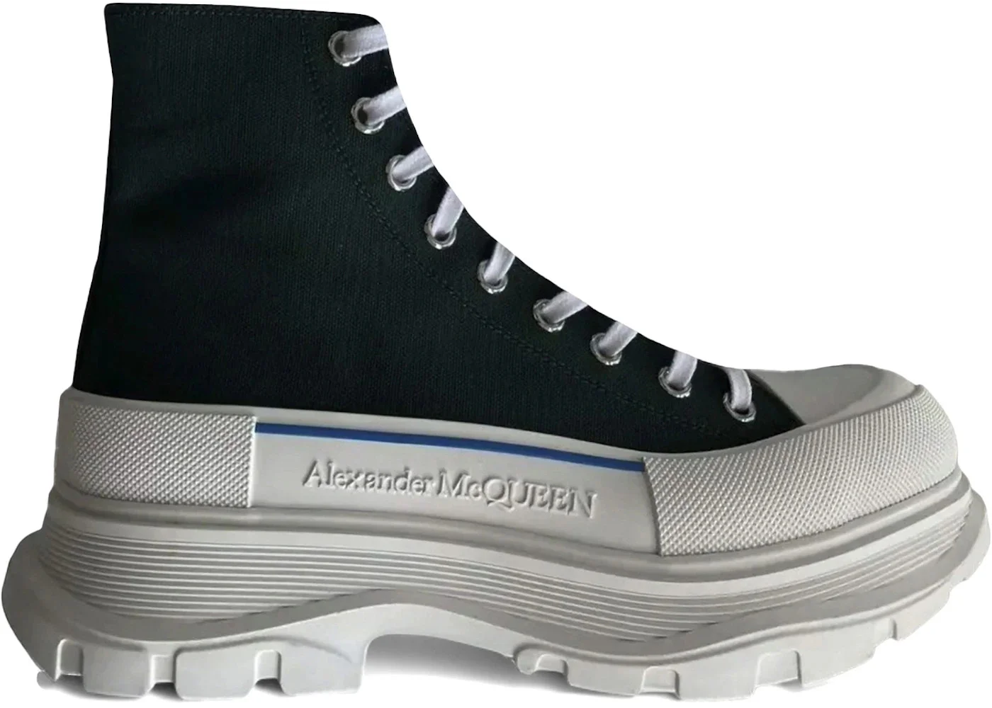 Alexander McQueen Tread Slick Boot Dark Green - 1