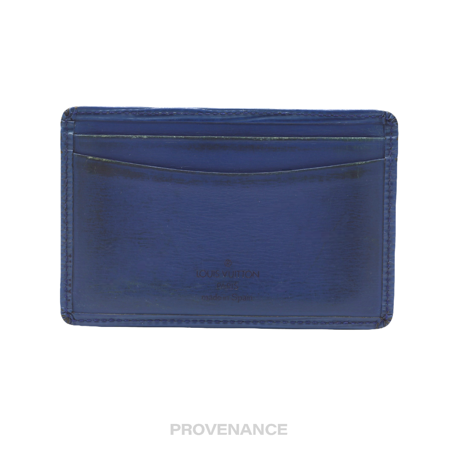 Louis Vuitton Card Holder - Toledo Blue Epi Leather - 3