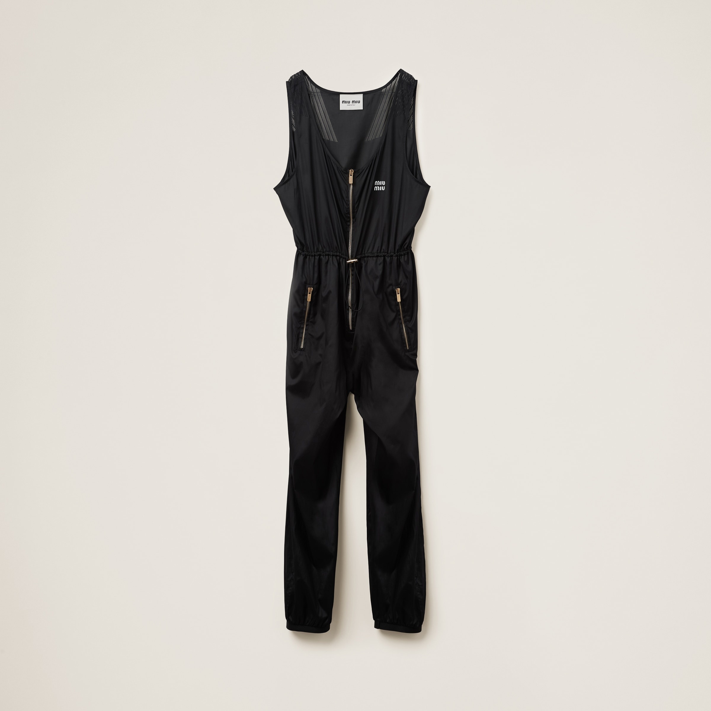Technical silk jumpsuit - 1