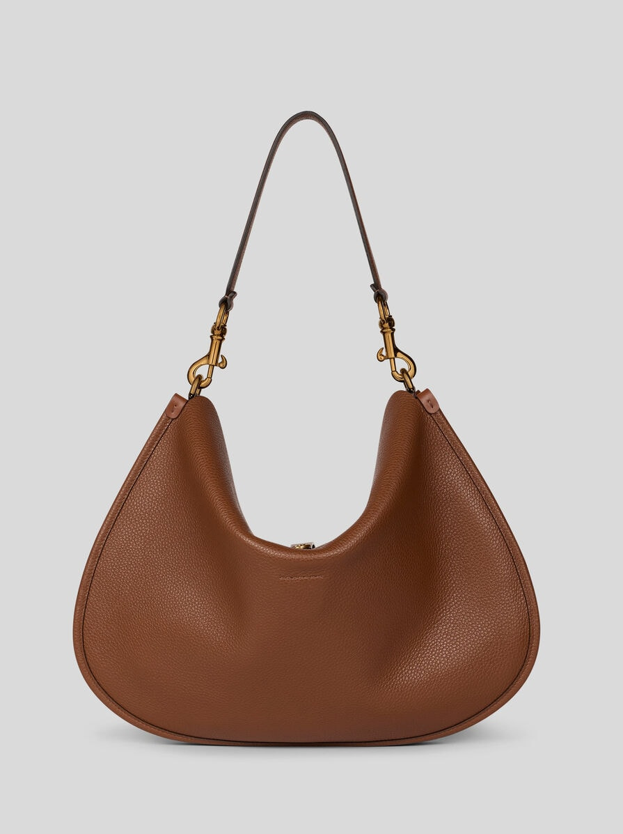 MAXI LEATHER PONY BAG - 3