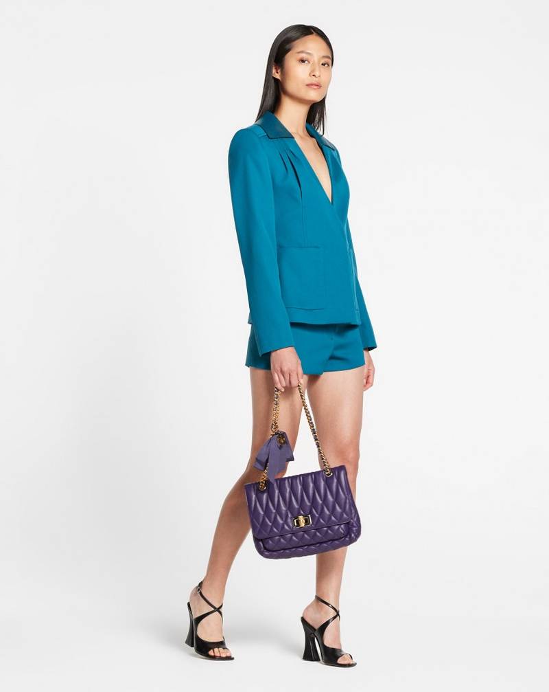 Lanvin FITTED JACKET WITH REMOVABLE COLLAR outlook