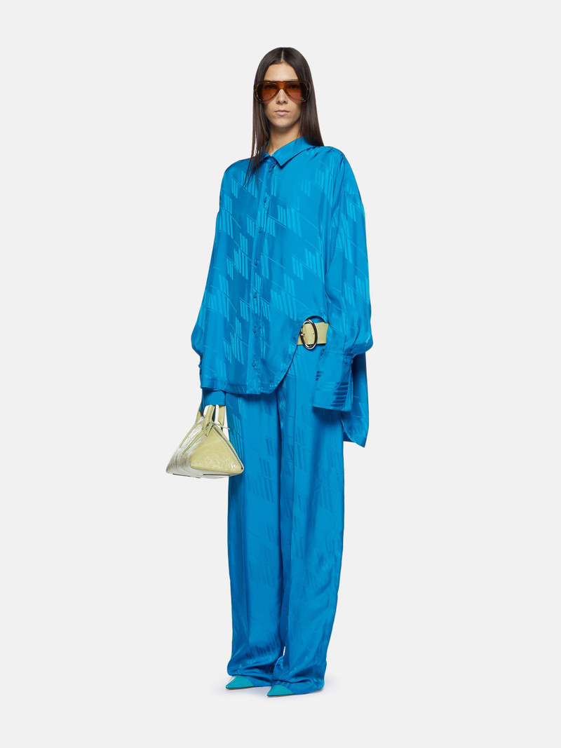 THE ATTICO ''DIANA'' CAPRI BLUE SHIRT outlook