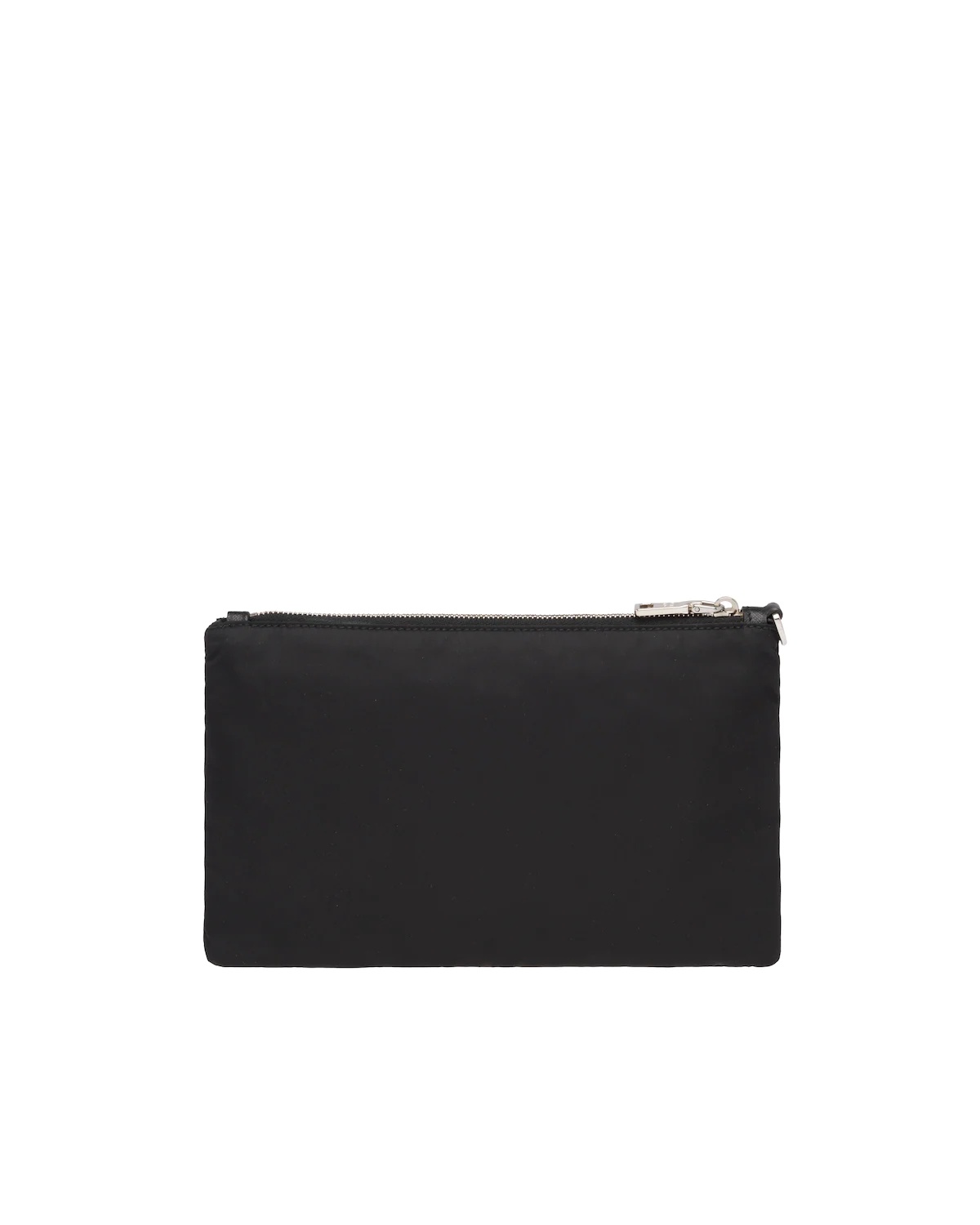 Re-Nylon and Saffiano leather pouch - 5