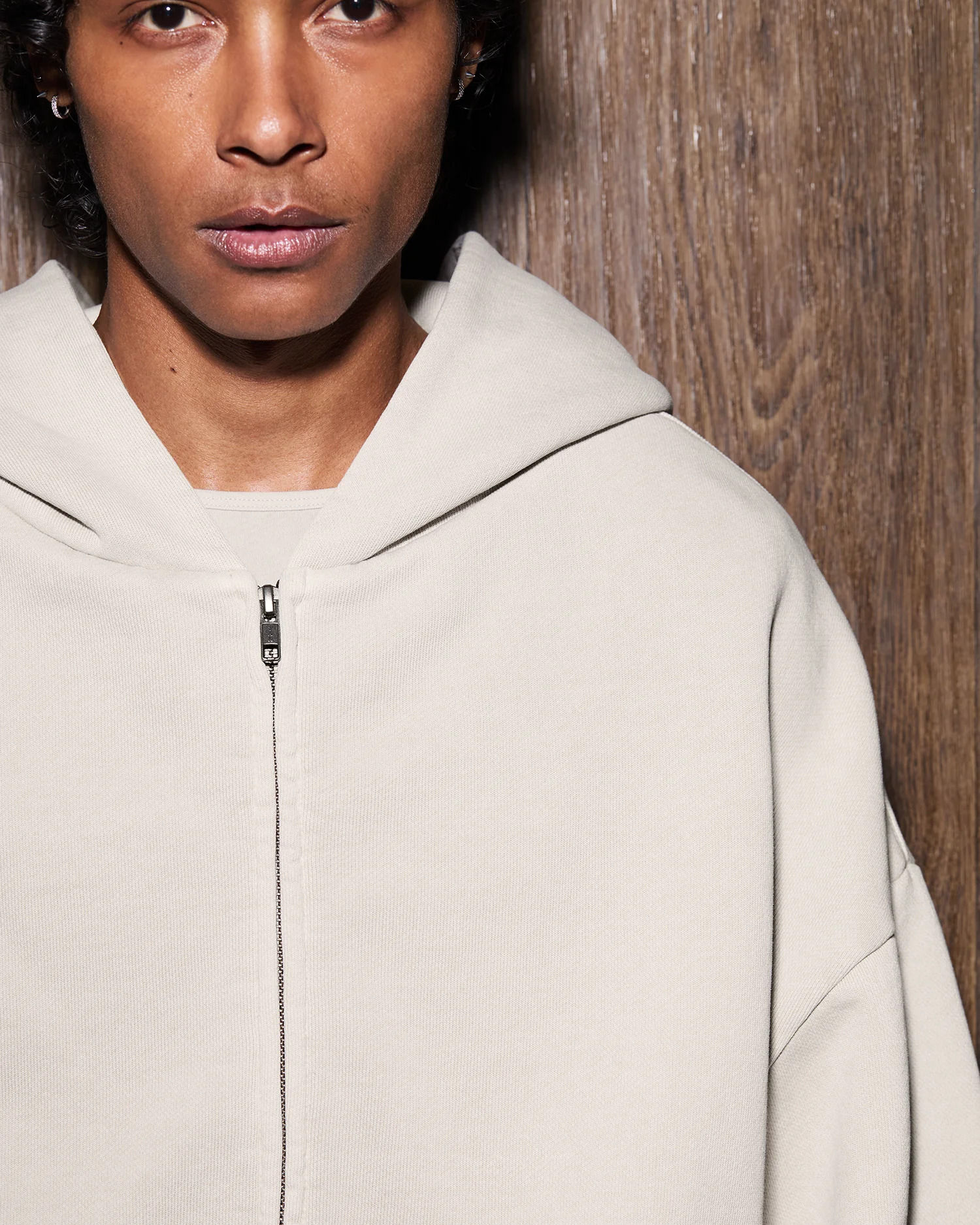 THERMAL HOOD OFF WHITE - 4