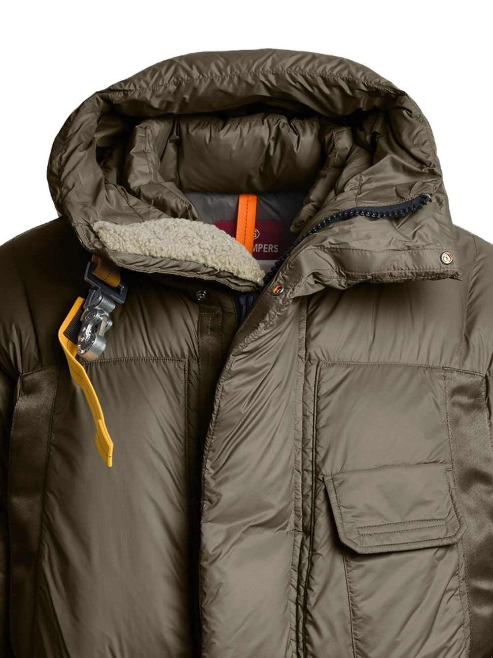 Bold hooded quilted down parka - 3