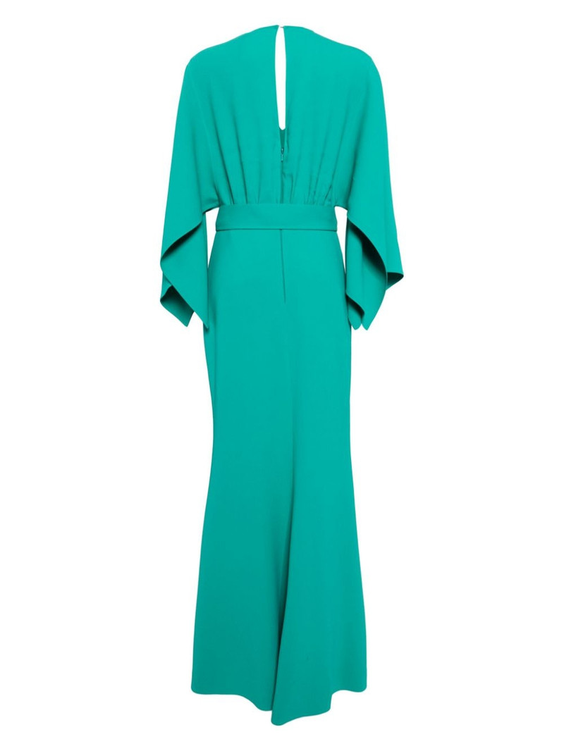 ELIE SAAB cady maxi dress outlook