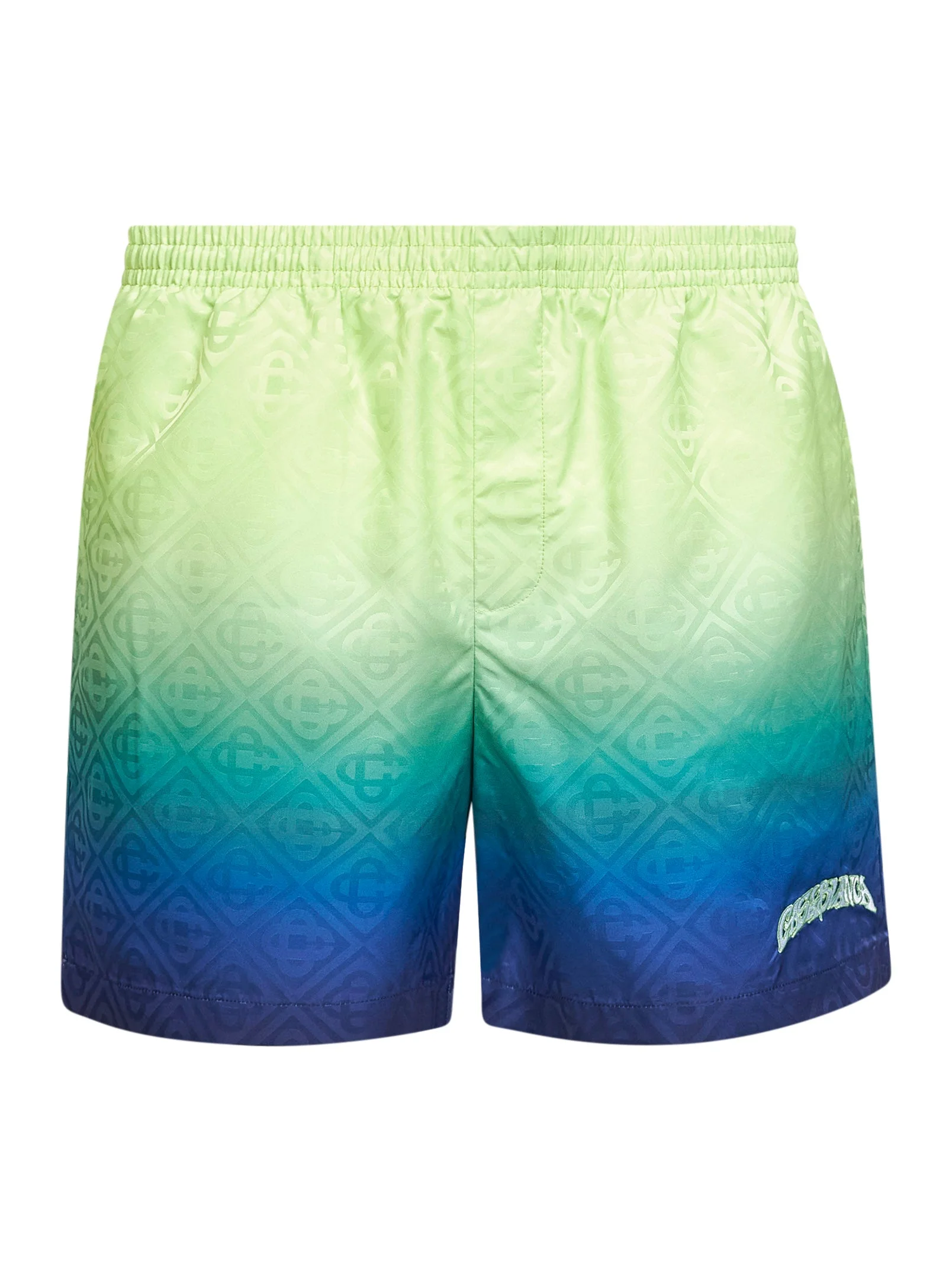 Multicolor Gradient Monogram swim shorts - 1