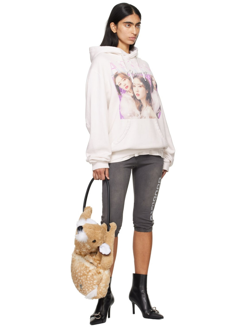doublet White Before After Idol Hoodie outlook