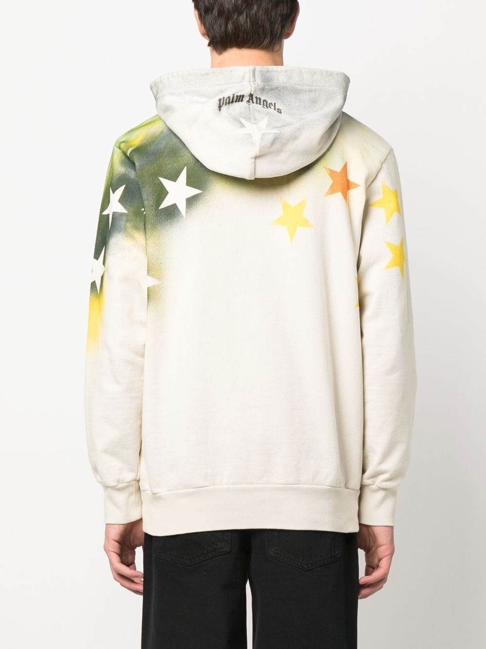 star-print hoodie - 4