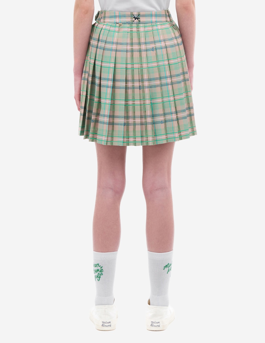 Women Check Skirt - 4